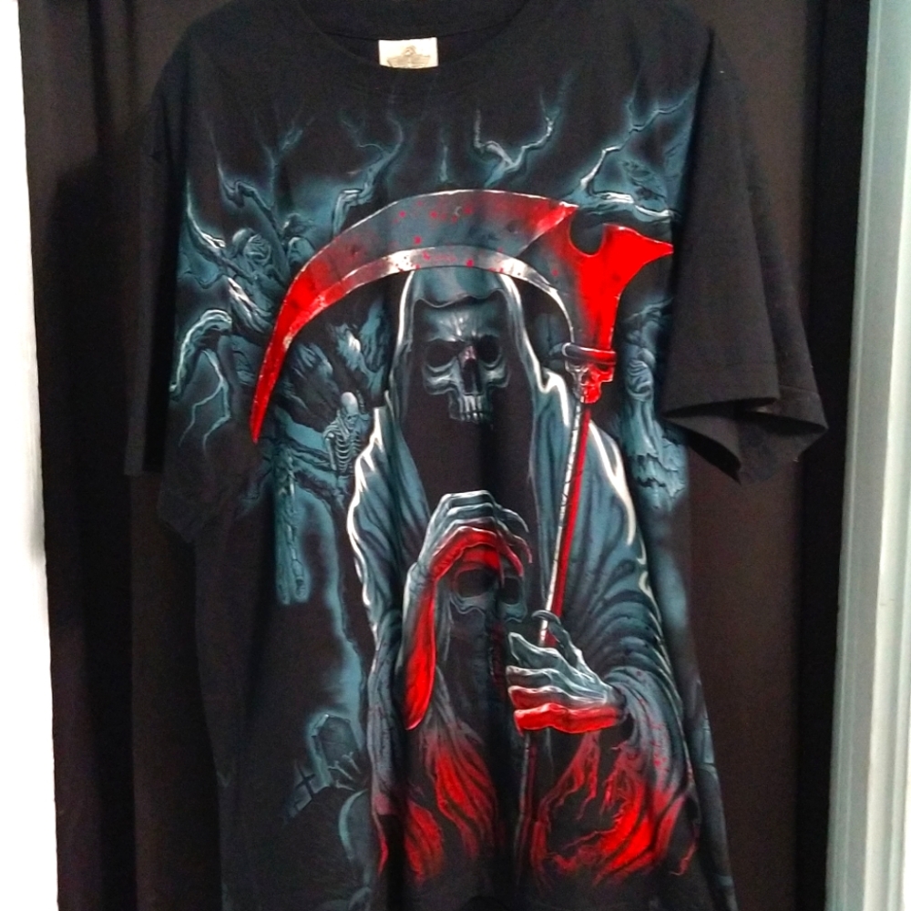 Rare rock eagle all over print shirt